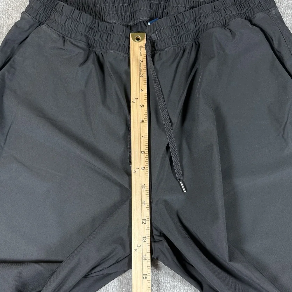 Old Navy Joggers Womens XL Black High Rise Go-Dry Performance Stretch Athleisure